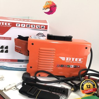 Máy hàn điện tử mini BTEC MMA-200ES  Có đồng hồ  Phiên bản giới hạn 2020