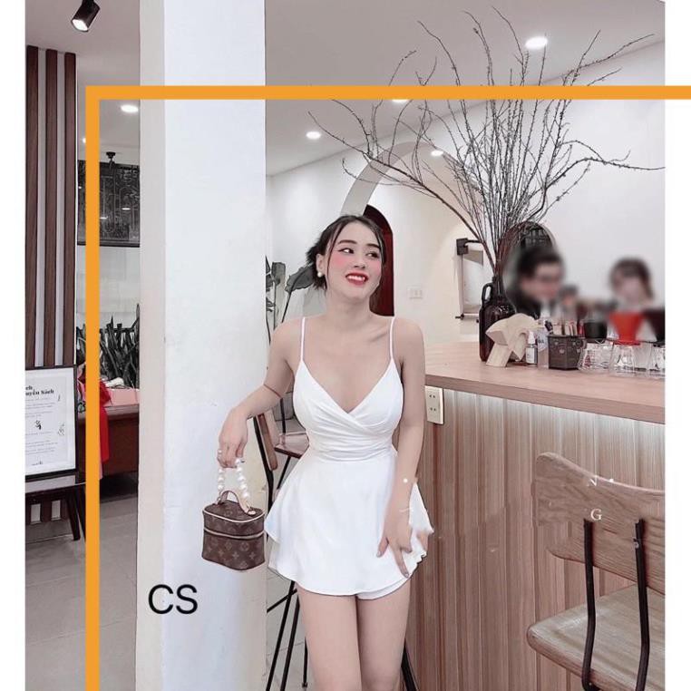 Jumpsuit 2 dây giả váy siêu đẹp