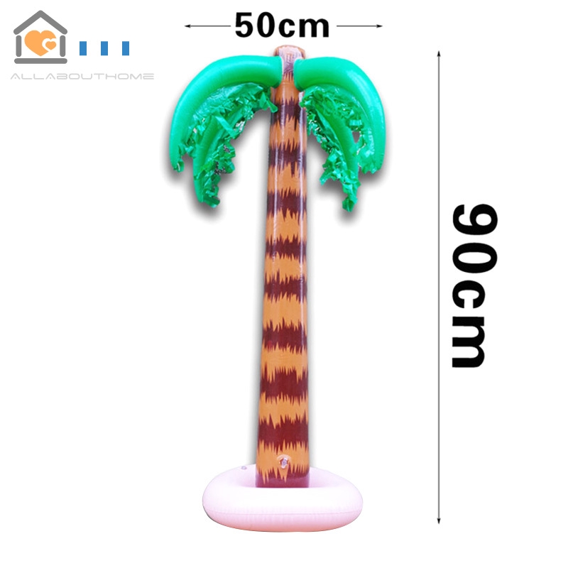 Abh Bong Bóng Bơm Hơi Họa Tiết Hình Cái Cây Phong Cách Hawaii Kích Thước 90cm