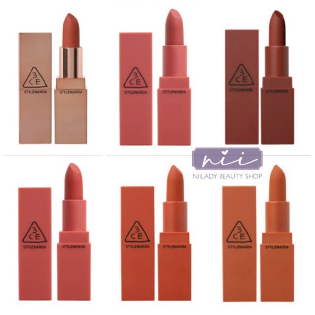 (MÀU MỚI) Son lì 3CE Matte Lip Color | BigBuy360 - bigbuy360.vn