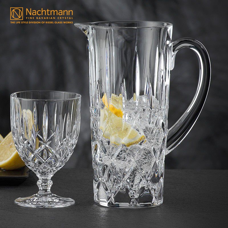 Bình pha lê Nachtmann Noblesse có quai cầm, chính hãng Đức, an toàn cho sức khỏe, sang trọng, chống xước