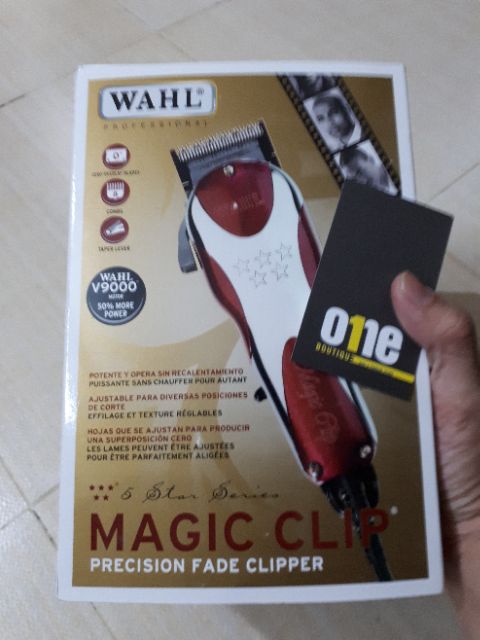 TÔNG ĐƠ CẮT TÓC WAHL MỸ MAGIC CLIP CLIPPER 5 SAO ( V9000) - nội đia Mỹ 110v (phiên bản 2018)