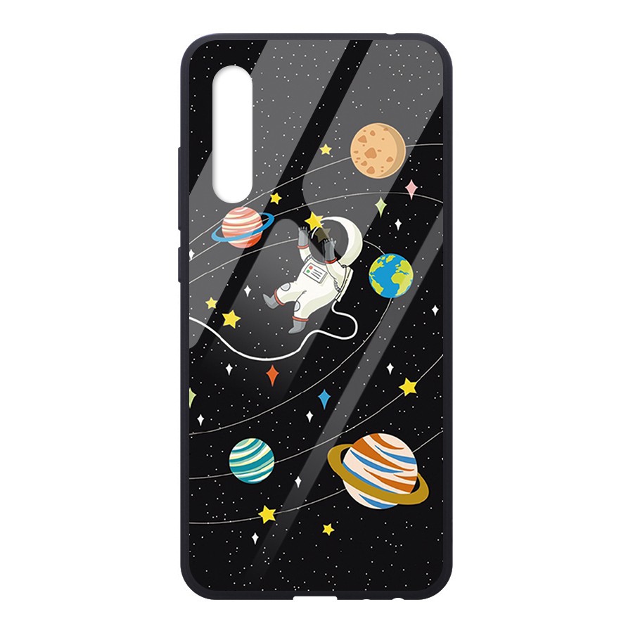 Ốp Lưng Vsmart Live / Joy 3 / Active 3 Mặt Kính Cường Lực In Hình phần A