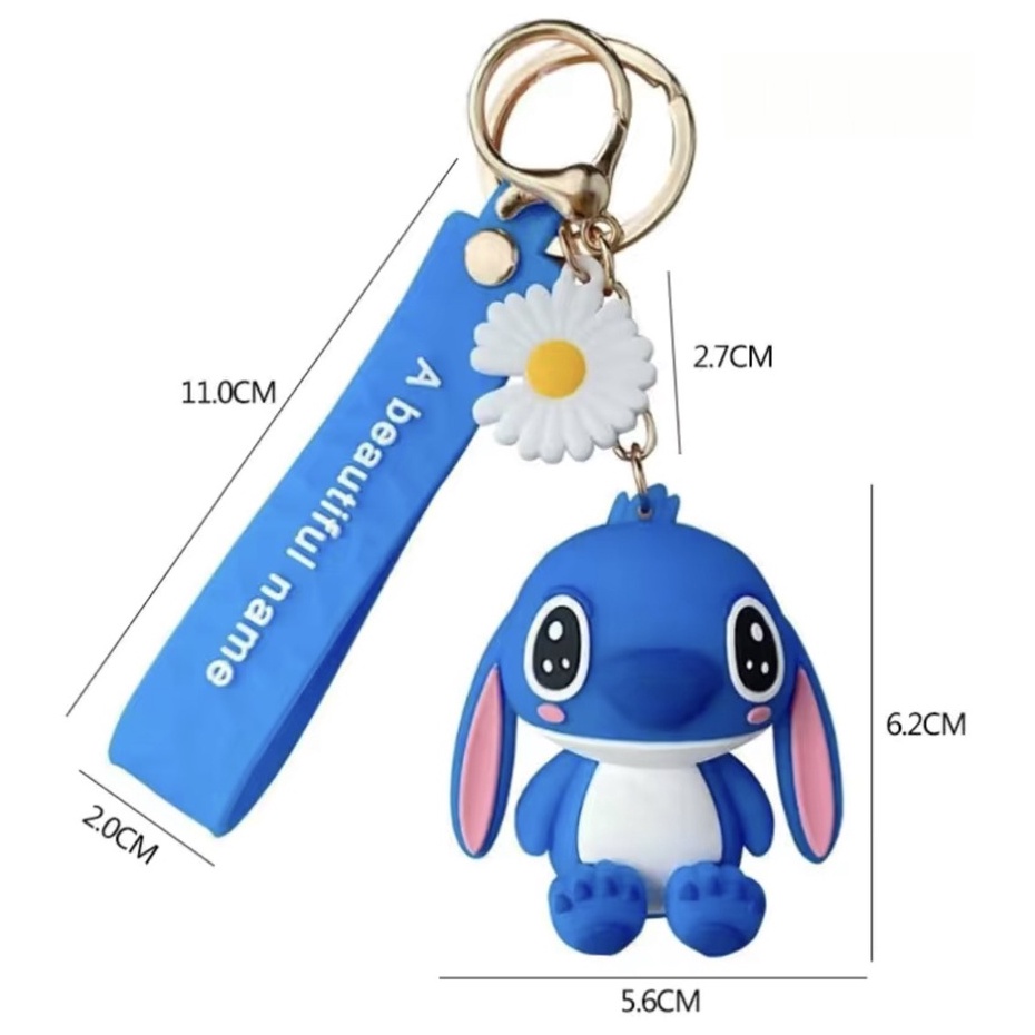 Móc khóa rồng hoạt hình Madeline MK25 dể thương phụ kiện túi xách chìa khóa hottrend
