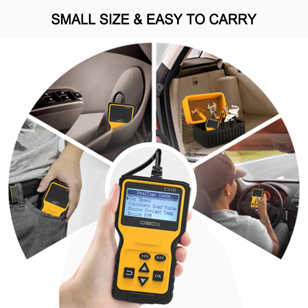 Máy Quét Chuẩn Đoán Lỗi Động Cơ Xe Hơi Kiyomi Obd Obdii