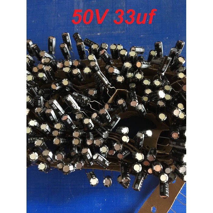 Tụ 50V 33uf nichicon hàng công ty(combo 50 con)