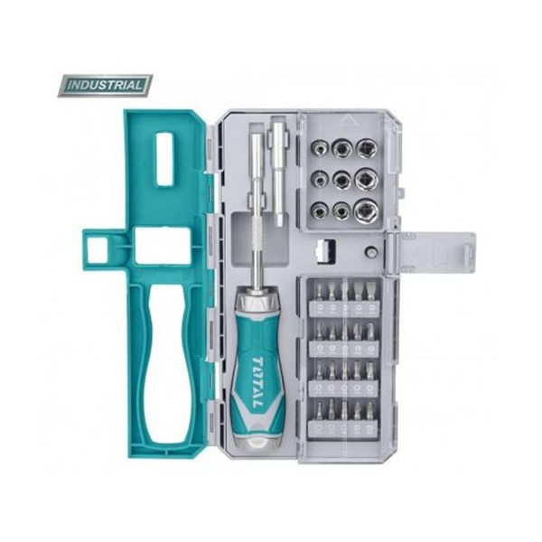 BỘ 33 TUA VÍT ĐA NĂNG TOTAL TACSD30336  BỘ TUỐC NƠ VÍT MINI