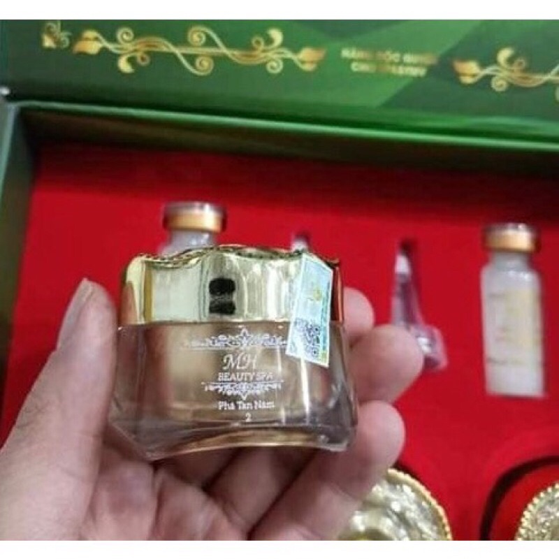 Chính hãng: Bộ kem nám đông y mh spa