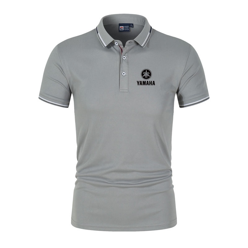 Áo thun polo in logo Yamaha thời trang dành cho nam giới