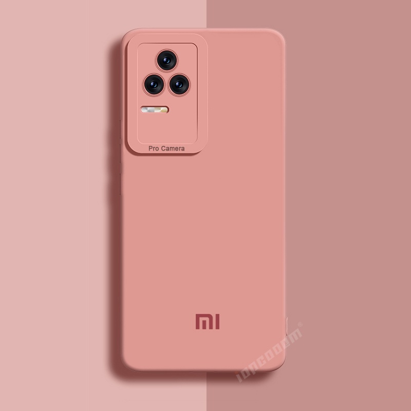 Ốp Điện Thoại Silicon Dẻo Màu Trơn Thời Trang Chống Sốc Cho Xiaomi POCO F4 GT X4 Pro 5G M4 4G C40 F1