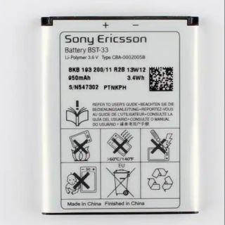 Pin sony xperia BST-33 xịn bảo hành 6 tháng