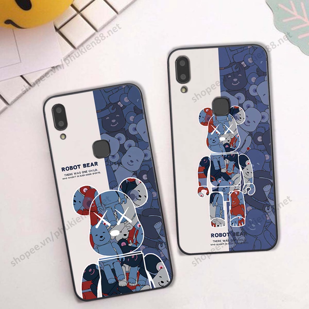 Ốp lưng Xiaomi Redmi K30 / Redmi K30 5G hình Robot Bear, Kawsnc bảo vệ điện thoại