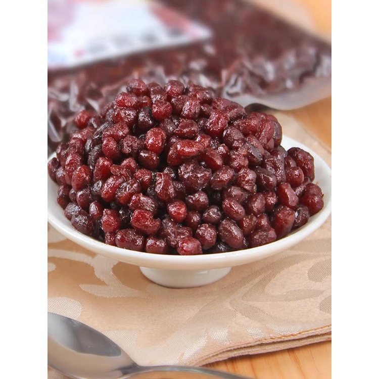 Đậu đỏ đóng gói 2,5kg ăn liền trực tiếp hút chân không tiết kiệm trà sữa , làm bánh