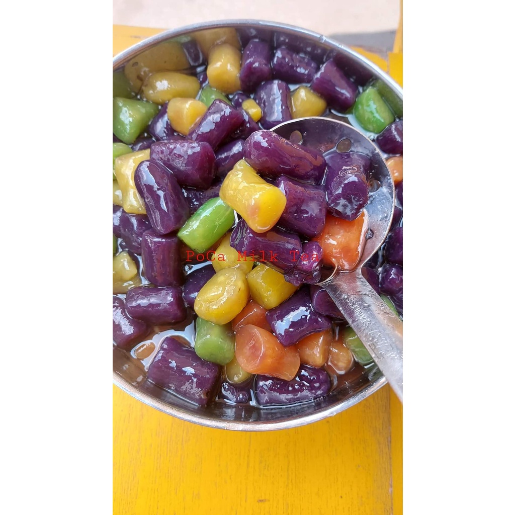 Set chè khoai dẻo má Năm thơm ngon mời bạn ăn nha!