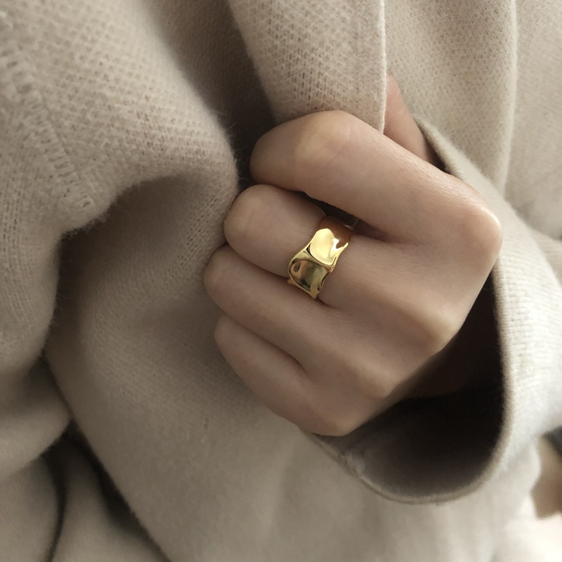 Nhẫn Thời Trang 19A1197ins Thiết Kế Độc Đáo Phong Cách Retro