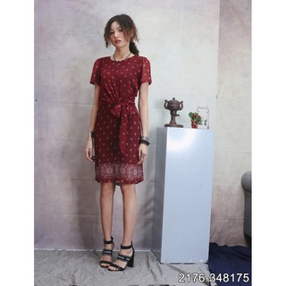 Đầm Peplum, Chất Liệu Voan 2 Lớp, Mát Mẻ - 2176