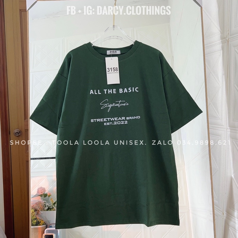 áo thun 3158 ✨ FREESHIP ✨ All the basic áo thun cotton unisex