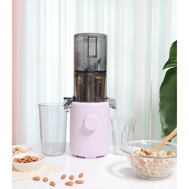 Máy ép chậm Hurom H310 Retro mini, Dung Tích 220ml, Công Suất 100W, Máy Ép Trái Cây, Hoa Quả, Nội Địa Hàn