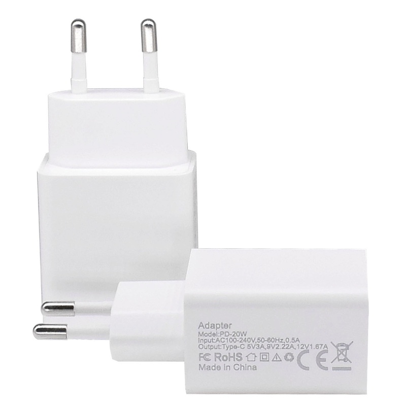 Củ Sạc Nhanh 20W USB Type C PD Cho Điện Thoại / Máy Tính Bảng