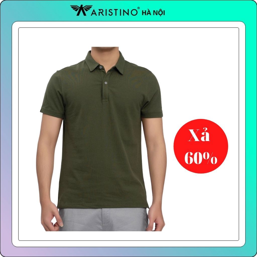 Áo polo trơn ARISTINO- slim- S-M (50-65 kg) Aps011s8- TAG 450K