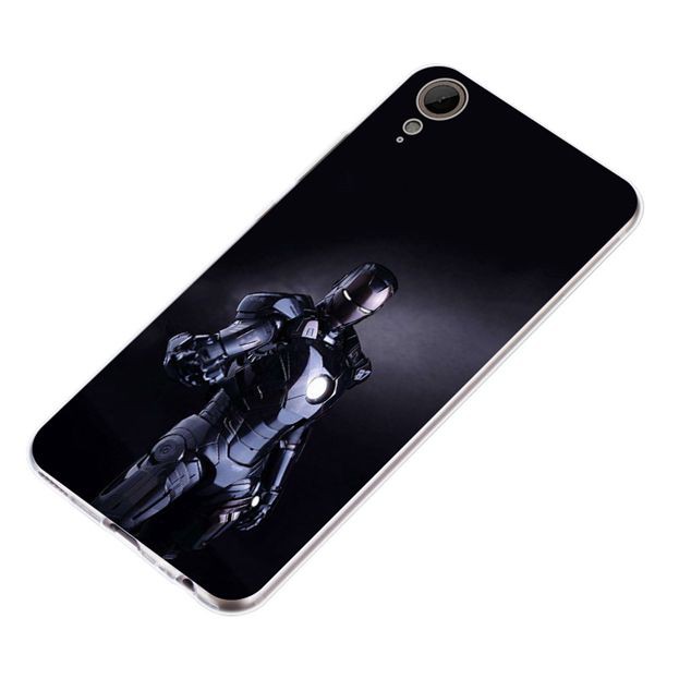 Ốp điện thoại nhựa mềm in hình Ironman sáng tạo cho HTC Desire 526 530 630 650 626 820 825 828 830 10 Pro EVO