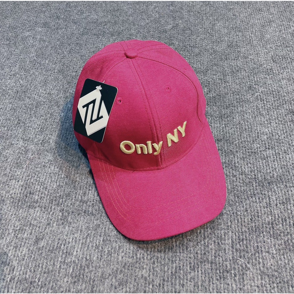 Nón kết Nhung cao cấp thêu chữ OnlyNY 400 phong cách Ulzzang form unisex nam nữ