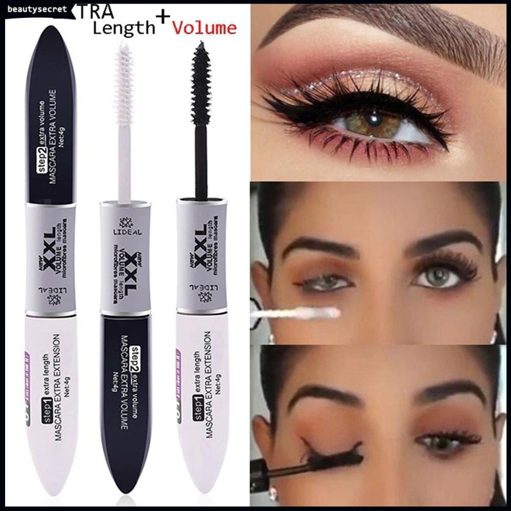 Mascara sợi tơ 2 trong 1 chống thấm nước chuốt dài và cong mi
 | BigBuy360 - bigbuy360.vn