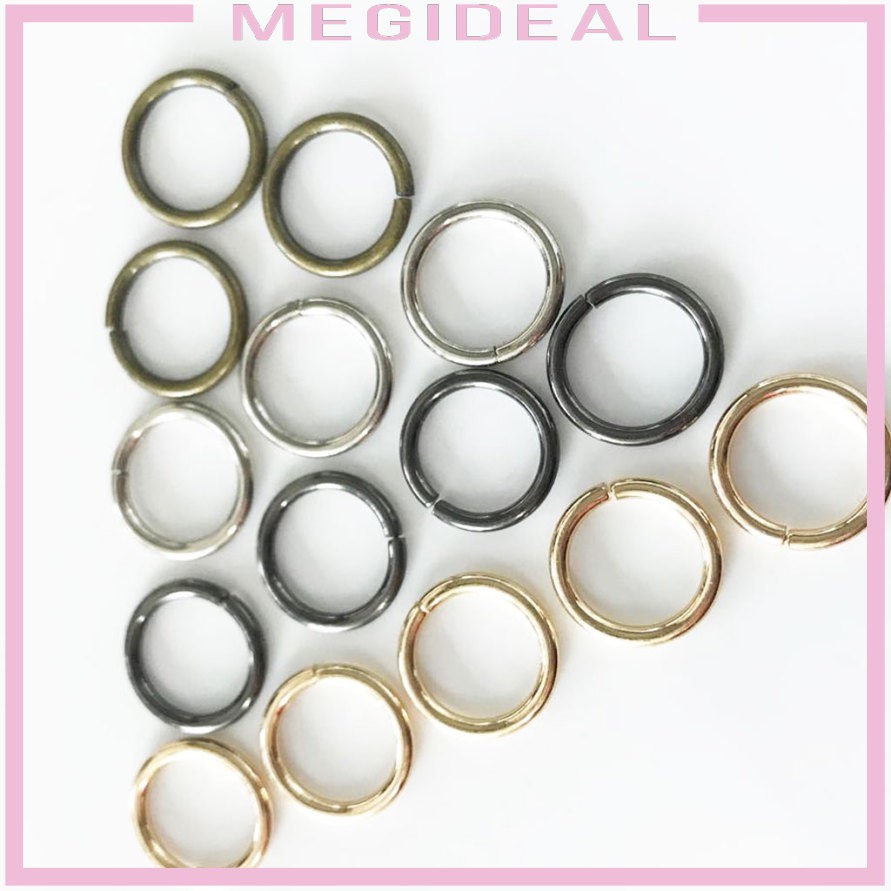 50pcs 13mm Round Jewellery Open Jump Rings Connector Beading DIY accesories
