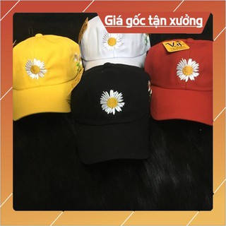 Nón bông cúc - vải kaki mềm