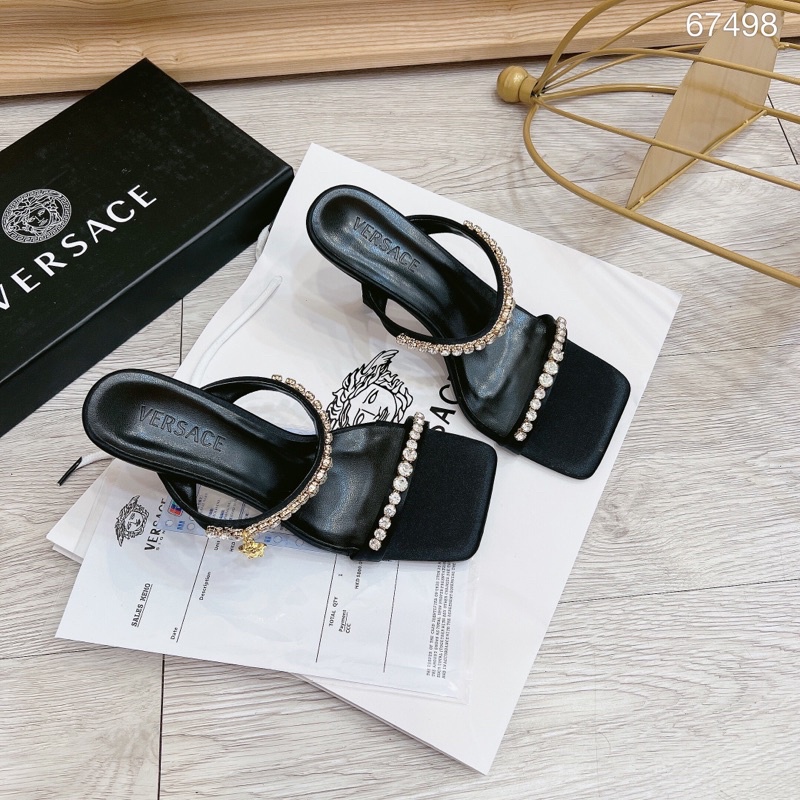 Guốc lụa đá versace fullbox