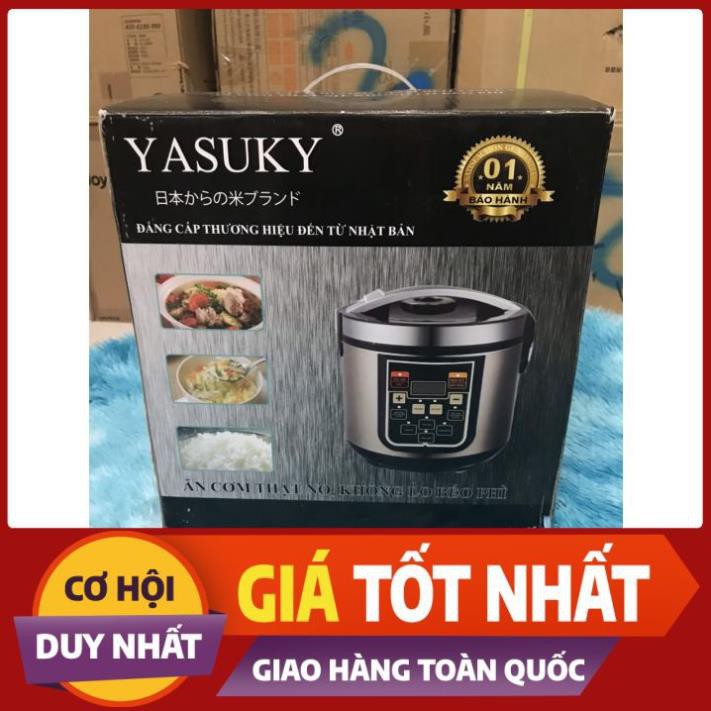 Nồi Cơm Tách Đường NHẬT BẢN 1.8L YASUKY Tốt Cho Người Ăn Kiêng Và Bệnh Tim Mạch, Tiểu Đường, Giadunghome.com