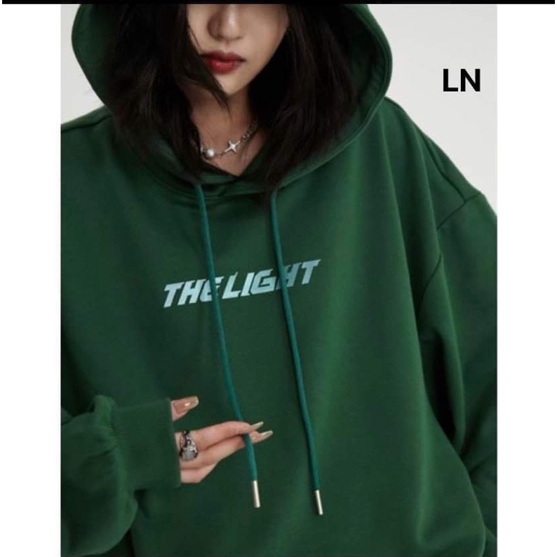 Áo hoodie nỉ cotton the light LN12