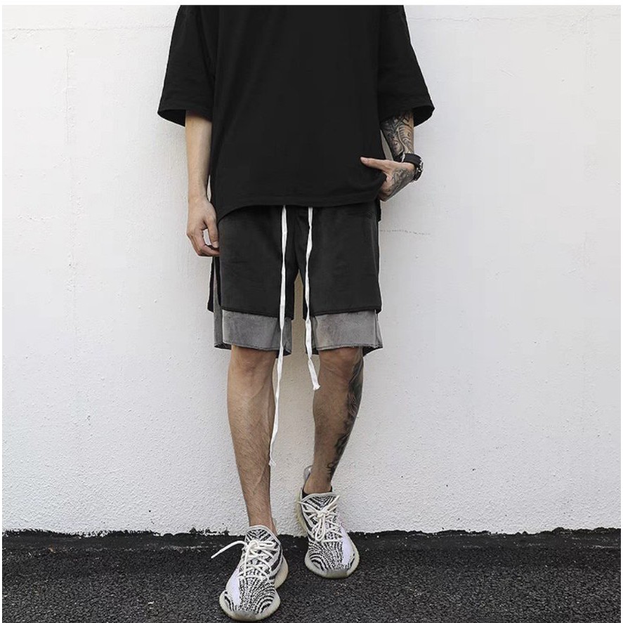 Quần Short Player Nhung - Giá sỉ Unisex