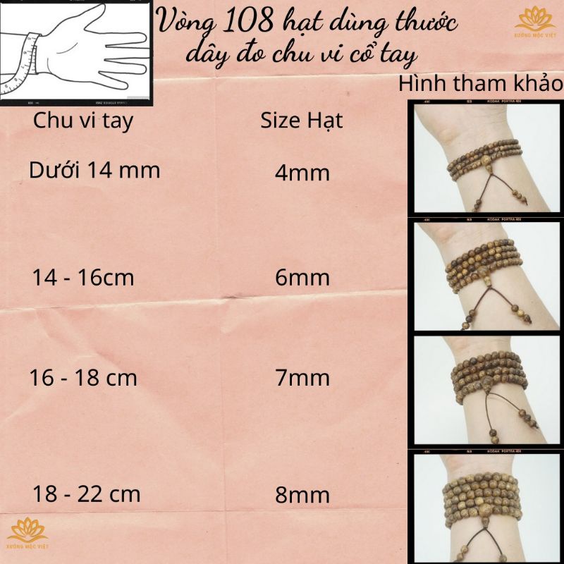 [ Hàng chuẩn ] Vòng tay trầm hương 108 hạt