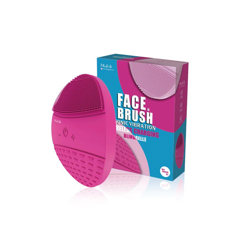 Máy rửa mặt và massage Blingbelle Sonic Face Brush sạc không dây nhớ chế độ rung