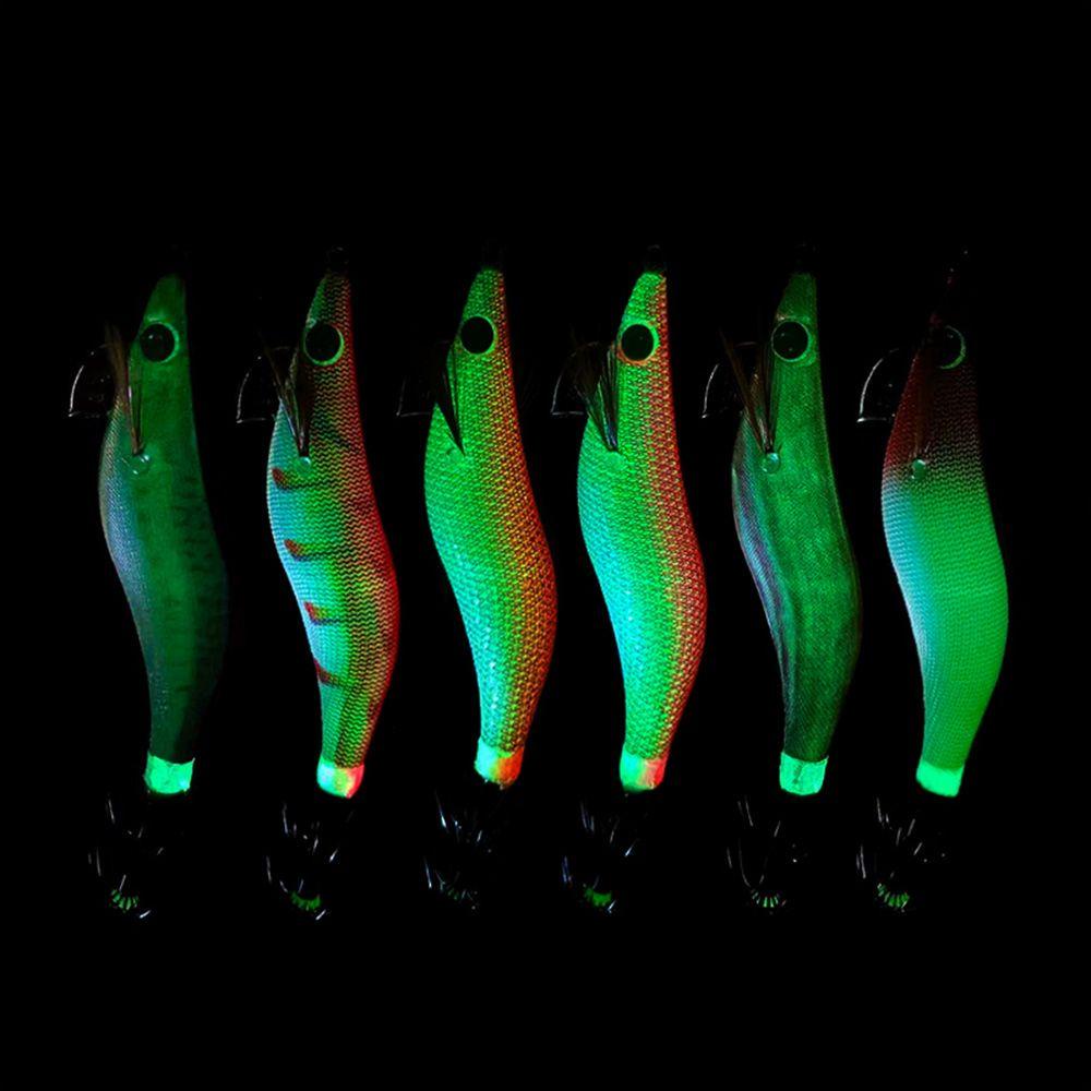 Mồi Tôm Giả Câu Cá Bằng Gỗ Phát Quang 2022