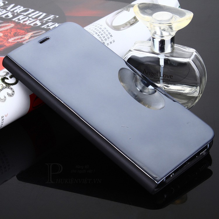 Bao da Clear View cover dành cho điện thoại Samsung S8/S8+/S9/S9+/Note 8/Note 9/ S7Edge