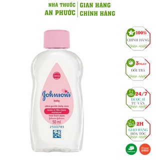 Dầu Johnson's Baby ⚡ CAM KẾT CHÍNH HÃNG ⚡Dầu  Mát Xa Em Bé, Dịu Nhẹ Với Làn Da Của Bé
