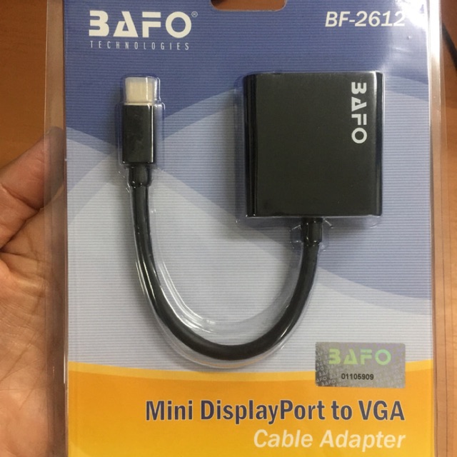 Đầu Chuyển Đổi Mini Displayport Sang Vga Bafo-Bf2612