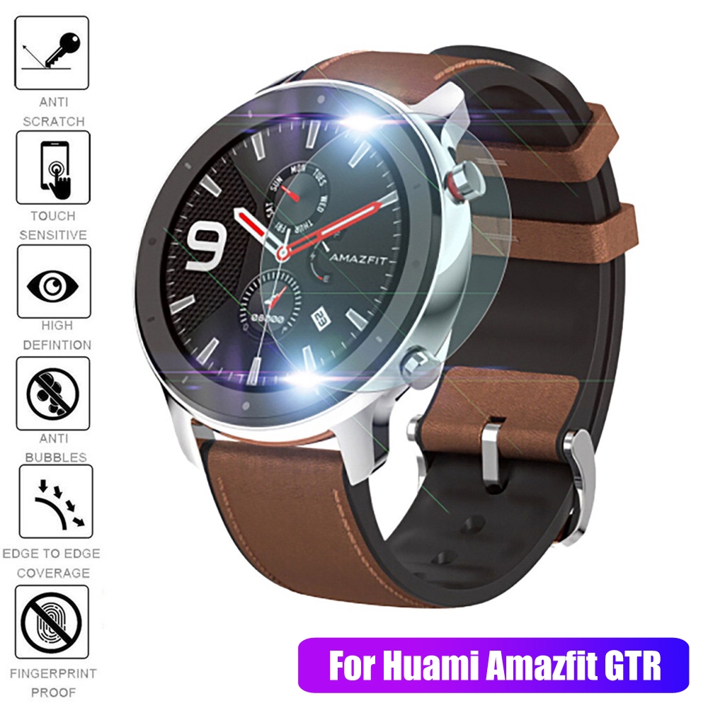 Kính cường lực 2.5D bảo vệ màn hình HD cho Huami AMAZFIT GTR 42mm 47mm