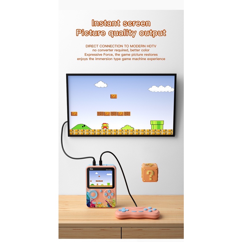 Máy chơi game cầm tay Super Mario Contra Mini Arcade 500 trò chơi cổ điển | BigBuy360 - bigbuy360.vn