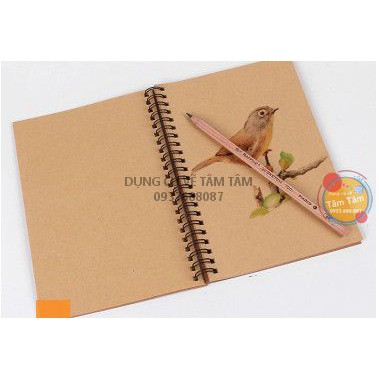 [ TÂM TÂM ]-Sổ giấy xi măng Potentate-020506, CRAFT SKETCH BOOK, Sổ vẽ giấy CRAFT sketch-
