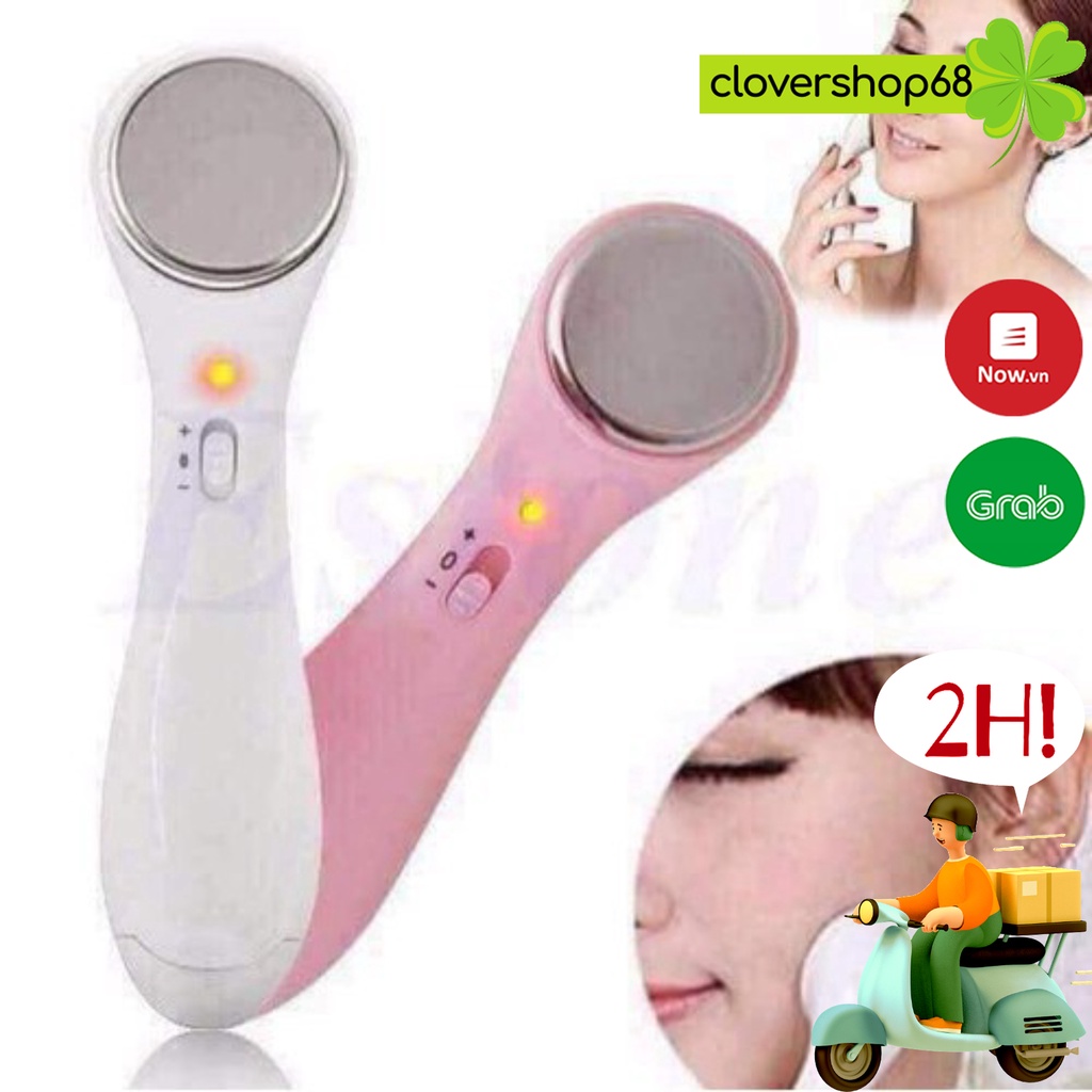 Máy Massage Mặt Ion Chăm Sóc Sắc Đẹp Cho Làn Da Khỏe Mạnh Căng Bóng   Clovershop68