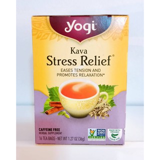 Trà hữu cơ Yogi Stress Relief hộp 16 gói
