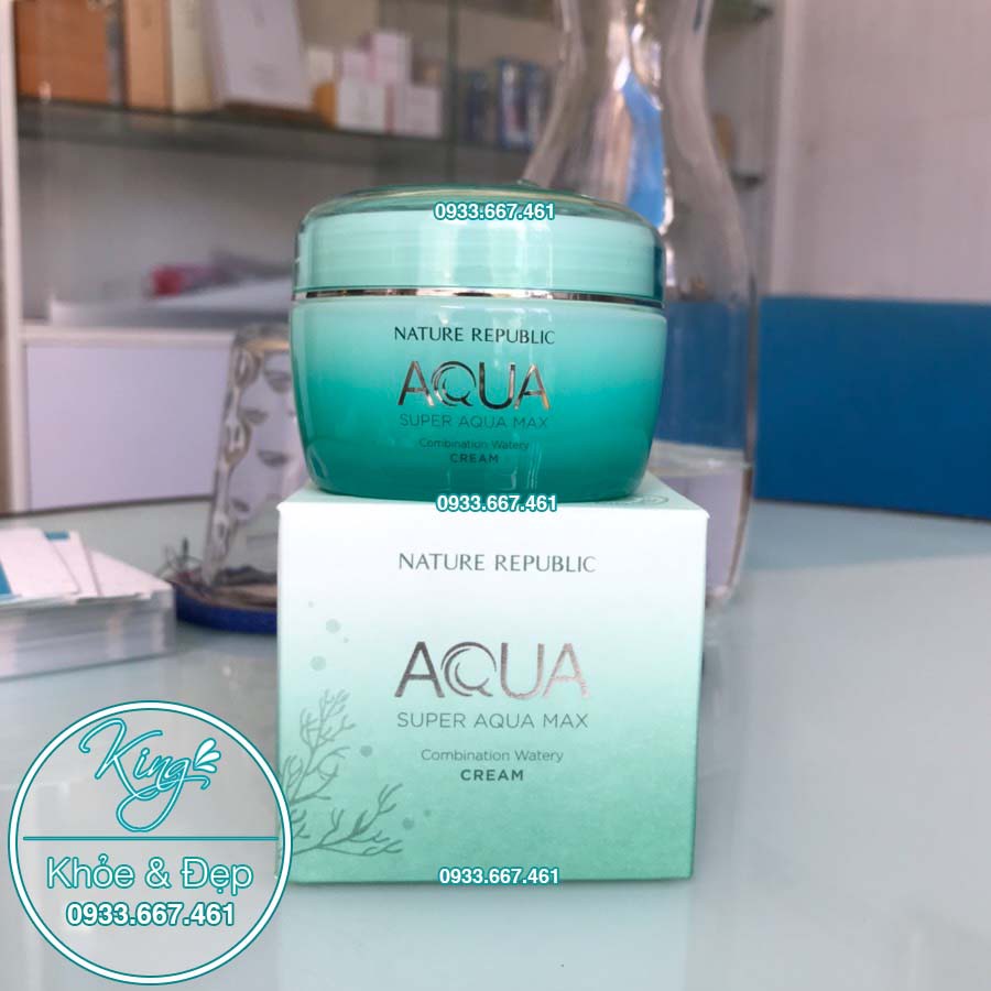 Kem Dưỡng Da Aqua Super Aqua Max Combination Watery Cream