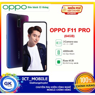 [Chính hãng] Điện thoại OPPO F11 Pro 6GB/64GB- Đã kích hoạt - Hàng chính hãng