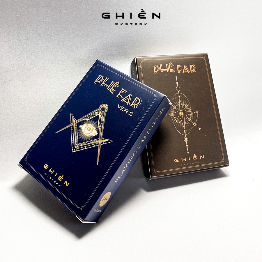 Mua Combo Drinking game "PHÊ FAR" 2 phiên bản 100 lá bài cho cuộc vui