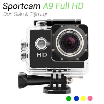 Camera Hành Trình Thể Thao Full 1080HD Camera Sport A9 - LCD 1.5' | BigBuy360 - bigbuy360.vn