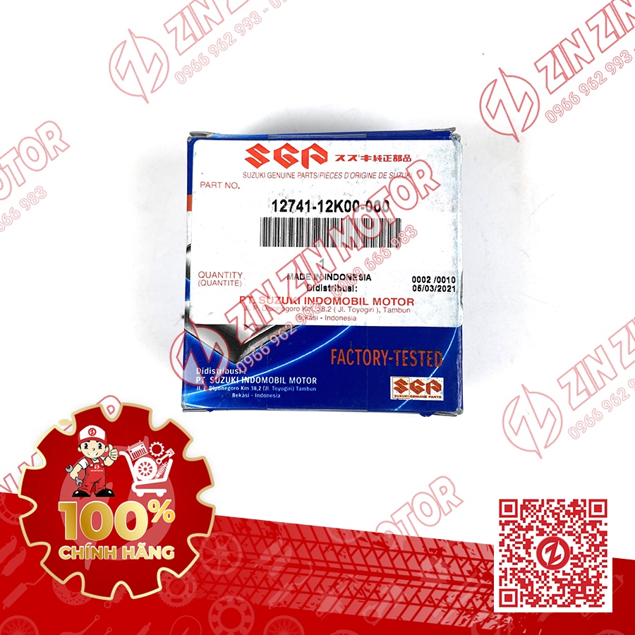 Bánh răng cam Satria F150 Fi Raider R150 Fi GSX R150 GSX S150 Bandit 150 12741-12K00-000 chính hãng Suzuki Indonesia
