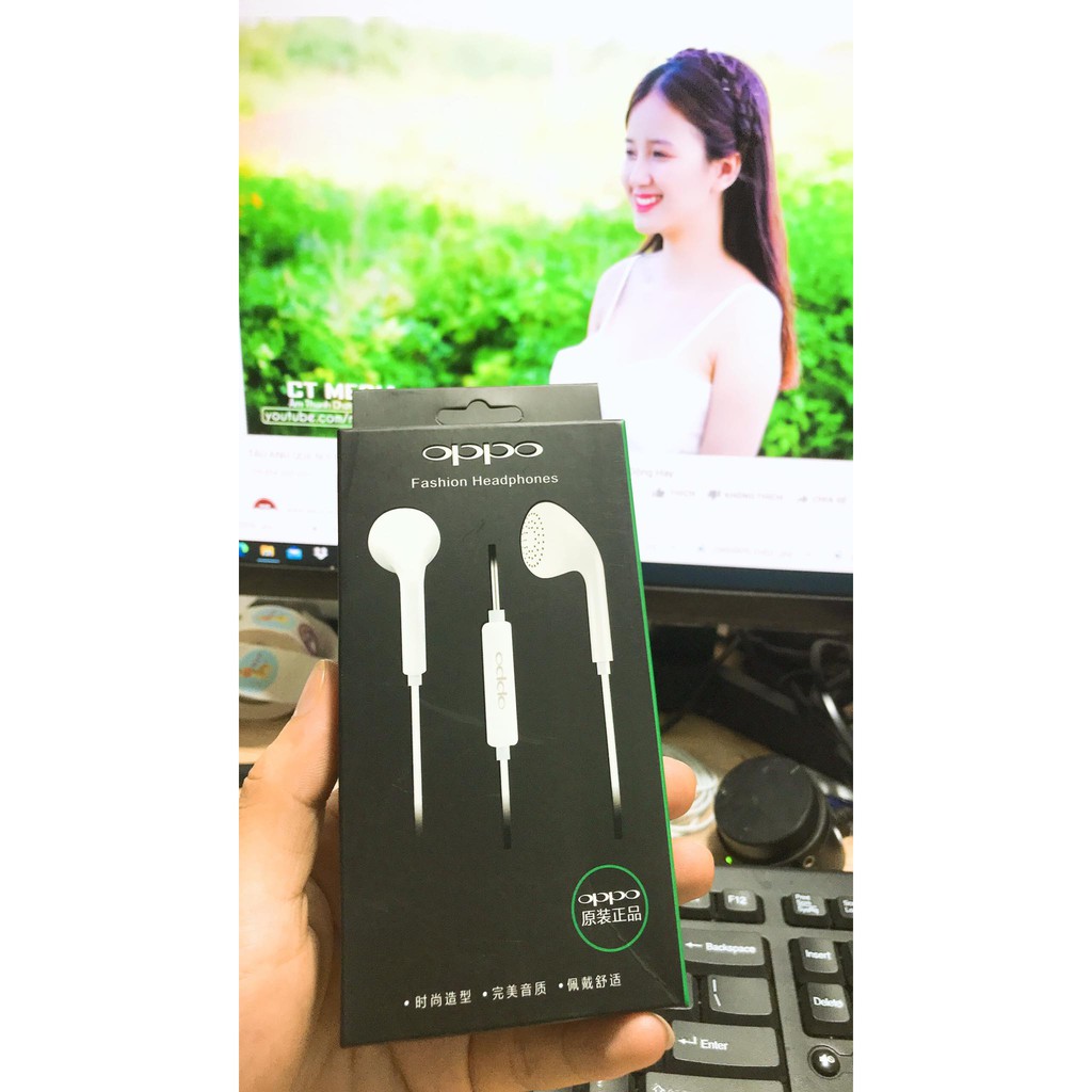 Tai nghe OPPO R9 zin theo máy ,hàng chính hãng